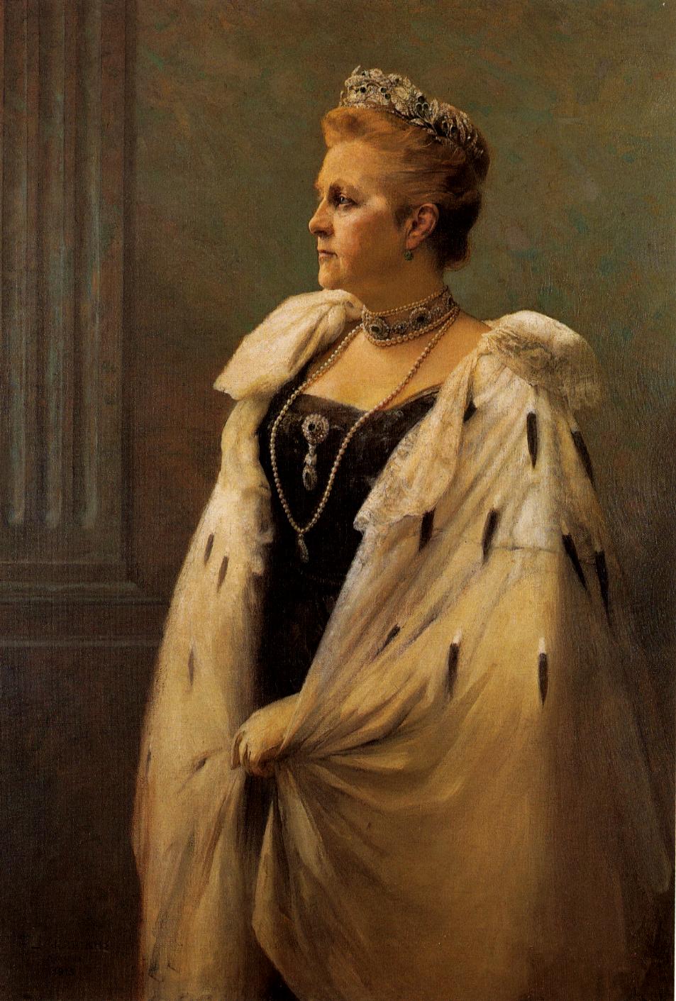 Queen Olga of Greece, who commissioned the first modern Greek translation of the Gospels